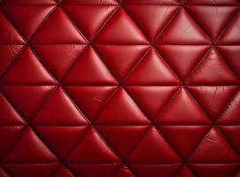 Close-up leather with a smooth, slightly uneven texture. photo