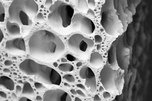 Bone tissue human skeleton under microscope cells structure medical science biology background texture magnification research structure health microbiology internal materials organs photo
