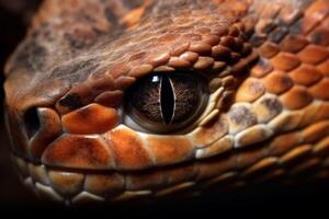 Colorful snake python cobra viper forest hiding waiting for prey rainforest jungle untouched nature predator venomous venom dangerous wildlife poisonous animal skin tail creepy african photo