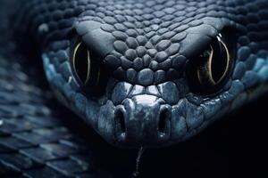 Colorful snake python cobra viper forest hiding waiting for prey rainforest jungle untouched nature predator venomous venom dangerous wildlife poisonous animal skin tail creepy african photo