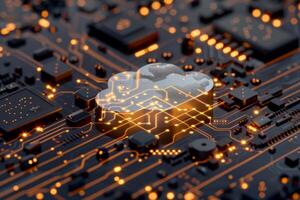 Cloud computing network safe encrypted storage personal data protection verified technology encription security protocol wireless file transfer drive service cyberspace global database photo