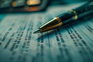 Audit internal financial advice investigation accounting glasses calculator on paper paperwork archive pile of documents analytics data analysis research numbers statistics confidential photo