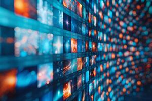 Multimedia screens recording translation broadcast record tv television display media entertainment image network connection monitor streaming internet web modern high quality show photo