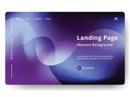 Landing page template of Creative process. Modern flat design concept of web page design for website and mobile website. Easy to edit and customize vector