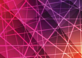 Abstract digital light red triangle modern gradient background vector