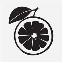 Grapefruit art illustration on a white background vector