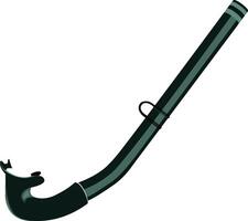 snorkel for diving with use of diving mask for diving- vector