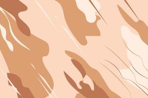 Hand drawn abstract terracotta background vector
