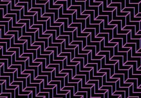 Chevron line geometric pattern in purple pink color. Isolated object on dark background. Illustration. vector