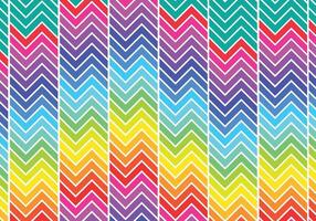 Rainbow chevron line geometric illustration. Chevron multi color background. vector