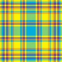 Tartan plaid pattern seamless. Print fabric texture. Check background. vector