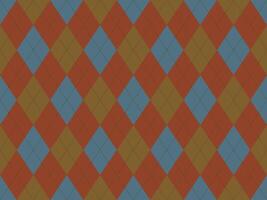 Argyle pattern seamless. Fabric texture background. Classic argill ornament vector
