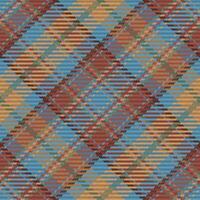 Seamless pattern of scottish tartan plaid. Repeatable background with check fabric texture. backdrop striped textile print. vector