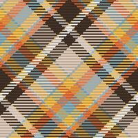 Seamless pattern of scottish tartan plaid. Repeatable background with check fabric texture. backdrop striped textile print. vector