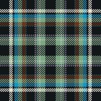 Tartan scotland seamless plaid pattern . Retro background fabric. Vintage check color square geometric texture. vector