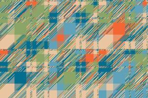 Modern glitch background. Color geometric abstract pattern . vector