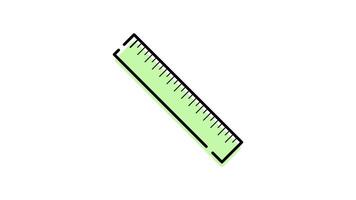 Rules Icon in Colored Outline Style of nice animated for your Bussines videos, easy to use with Transparent Background video