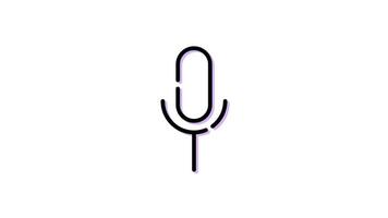 Media Control Icon in Colored Outline Style of nice animated for your Bussines videos, easy to use with Transparent Background video