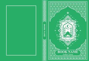 Islami Book Cover Editable Graphics Design vector