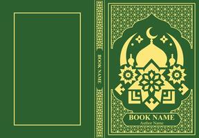 Islami Book Cover Editable Graphics Design vector