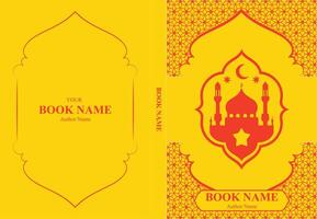 Islami Book Cover Editable Graphics Design vector