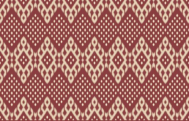 Ethnic abstract ikat art. Aztec ornament print. geometric ethnic pattern seamless color oriental. Design for background ,curtain, carpet, wallpaper, clothing, wrapping, Batik.