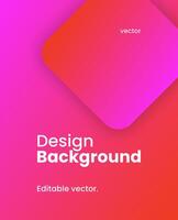 Simple colorful gradient background. Social media template illustration. vector
