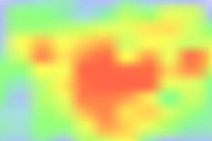 abstract background with a heat map. thermography. illustration vector