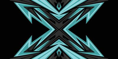 Abstract background with raw jagged spike pattern and with some copy space area vector