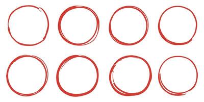 circle frame set vector