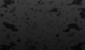 Black gradient background grey grunge texture abstract vector