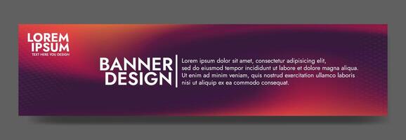 Captivating mesh wave banner features a mesmerizing, dynamic arrangement of blurred mesh waves in vibrant red and orange, elevating the visual appeal of social media posts and presentation graphics vector