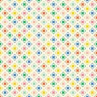 multicolor geometric seamless pattern. Simple vibrant art print for kids clothes. Memphis style design. Modern hipster backdrop for wrapping, Wallpaper, cloth design, fabric, textile. vector