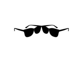 Sun Glasses Silhouette, Side View, Flat Style, can use for Pictogram, Logo Gram, Apps, Art Illustration, Template for Avatar Profile Image, Website, or Graphic Design Element vector
