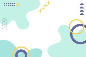 Abstract fluid and rounded background vector