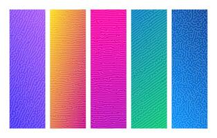 Turing reaction colorful background vector