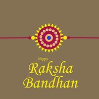 Happy Raksha Bandhan Concept with Beautiful Rakhis Hang illustration file vector