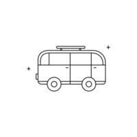 Public Transport, City Bus, Bus Travel, Bus Service, Public Transportation Bus Icon Design vector