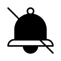 bell icon or logo illustration outline style. Icons ecommerce. vector