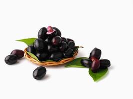 Java Plum, . Rich in vitamins and minerals such as vitamin C. photo