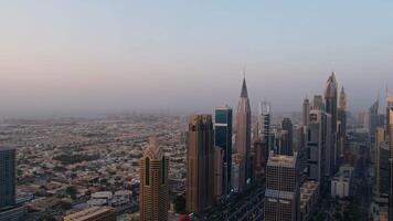 Building Development And Architecture Skyscraper In Dubai video