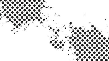 Grunge vintage design effect with halftone pattern. vector