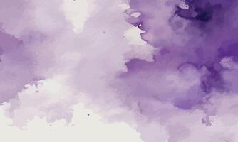 Watercolor Violet Background. Christmas watercolor abstract background vector