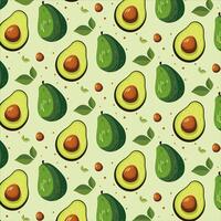 Fruits pattern colorful in realistic design vector