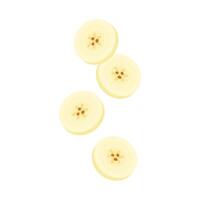 Banana slices isolated on a white background. Banana icon . vector