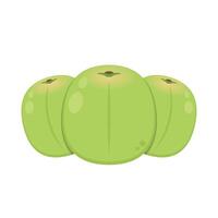 Plum cartoon . Plum on white background. vector