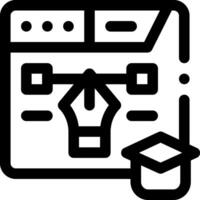 this icon or logo learning icon or other where everything related to kind of learning like source and others or design vector
