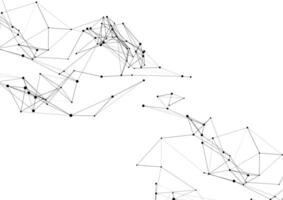 abstract network communications background design vector