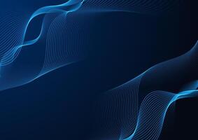 abstract flowing lines background design vector