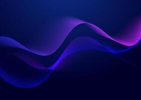 modern background with flowing waves design vector